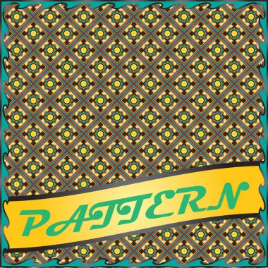 Şaşırtıcı yinelenebilir renkli desen