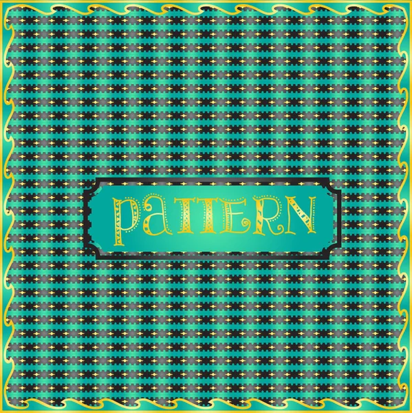Colorful repeatable pattern background — Stock Vector