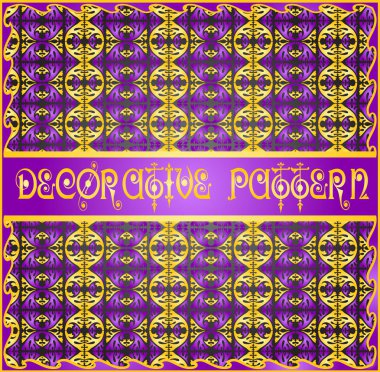 Renkli dekoratif geometrik desen arka plan