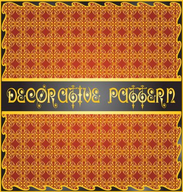 Renkli dekoratif geometrik desen arka plan