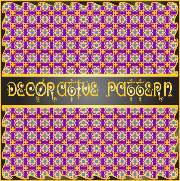 Renkli dekoratif geometrik desen arka plan