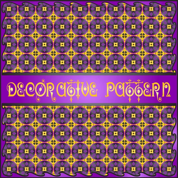 Renkli dekoratif geometrik desen arka plan