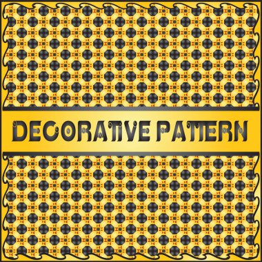 Renkli dekoratif geometrik desen arka plan