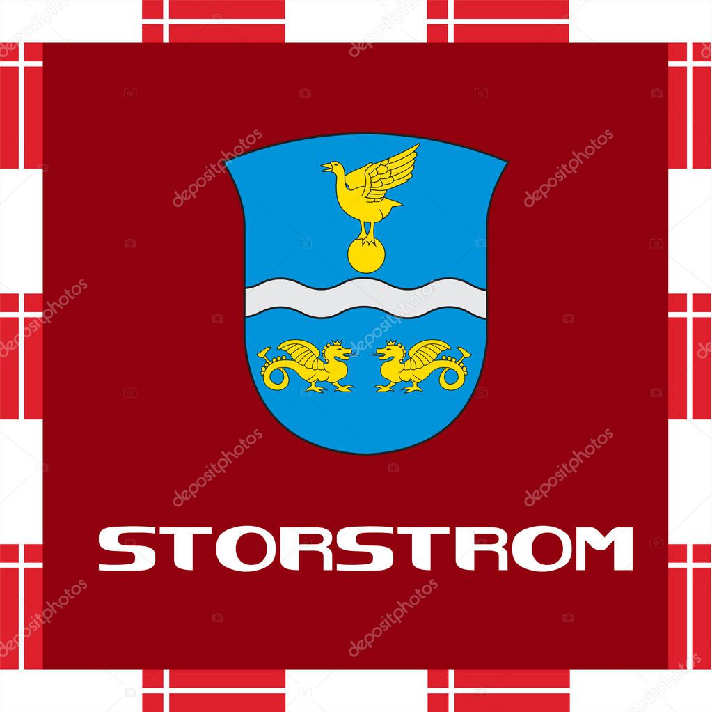 National ensigns of Denmark - Storstrom