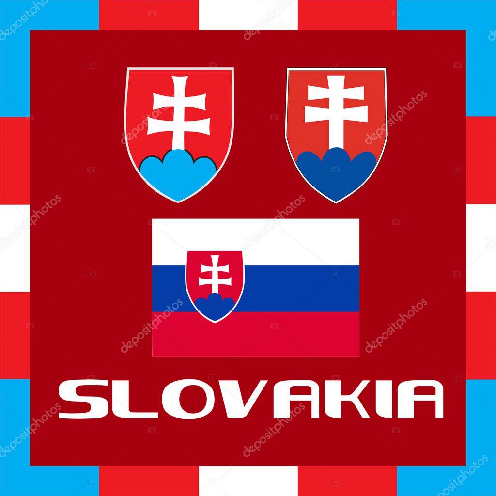 Official government ensigns of Slovakia