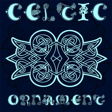 Tasarımlarınız için dekoratif Celtic süsleme