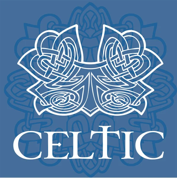 Tasarımlarınız için dekoratif Celtic süsleme — Stok Vektör