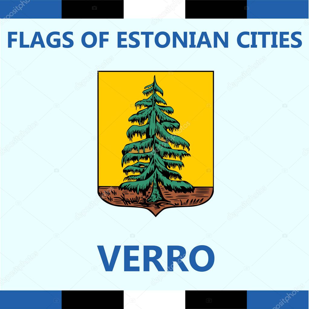 Flag of Estonian region Verro