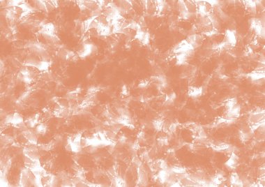 Bakır ten rengi kahverengi Ladin suluboya splash illüstrasyon. Soyut doku. Kendi metin için yer beyaz zemin üzerine izole kahverengi boya darbeleri