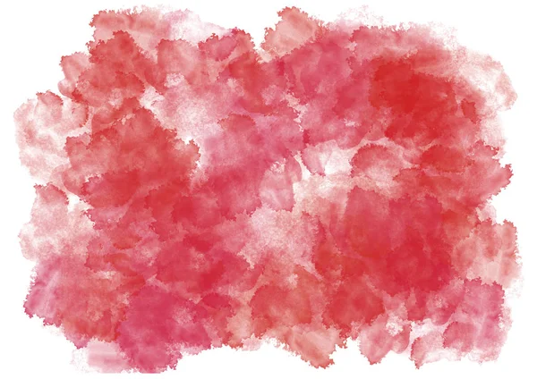 Astratto fiamma scarlatto acquerello sfondo. Texture acquerello rosso. Astratto acquerello dipinto a mano sfondo — Foto Stock