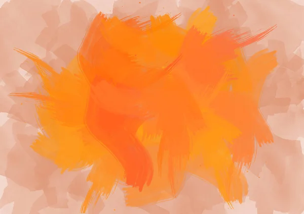 Fondo abstracto de pintura naranja tostada — Foto de Stock