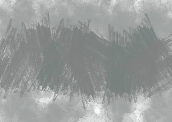 Черно-нейтральный серый абстрактный акварельный макро-фон. Абстрактная текстура в натуральную величину. Техника ручной работы . — стоковое фото