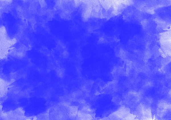 Modrá marina abstraktní malba pozadí — Stock fotografie