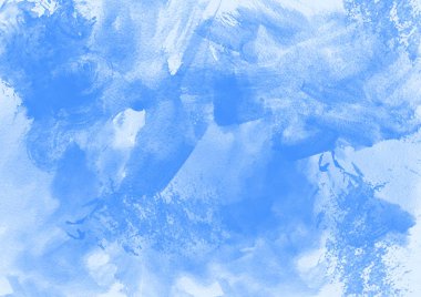 Renkli doymuş mavi suluboya splash arka plan. Tasarım afiş, yazdırma için sanatsal öğe, şablon, kapak, Dekorasyon