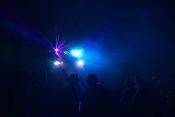 People having fun in a disco. blur effect — Stock Photo, Image