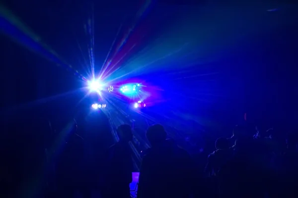 People having fun in a disco. blur effect — Stock Photo, Image