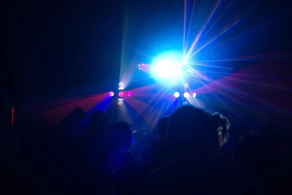 People having fun in a disco. blur effect — Stock Photo, Image