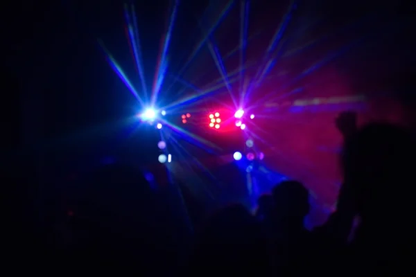 People having fun in a disco. blur effect — Stock Photo, Image