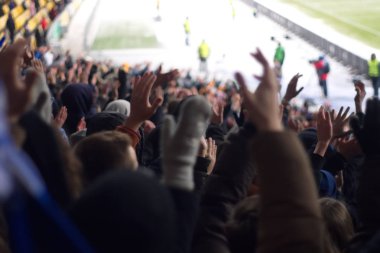 Kışın takım destekleyen Stadyumu