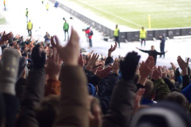 Kışın takım destekleyen Stadyumu