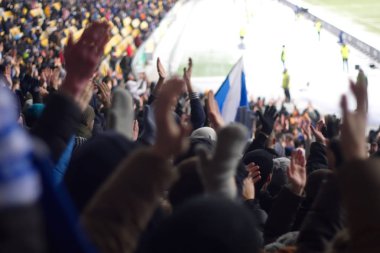 Kışın takım destekleyen Stadyumu