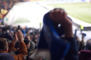 Kışın takım destekleyen Stadyumu