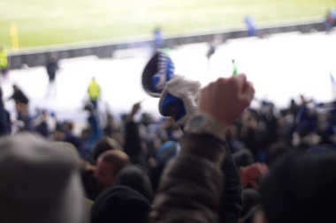 Kışın takım destekleyen Stadyumu