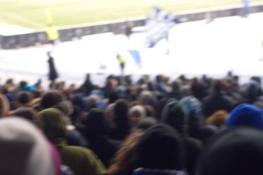 Kışın takım destekleyen Stadyumu