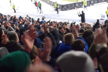 Kışın takım destekleyen Stadyumu