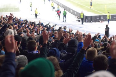 Kışın takım destekleyen Stadyumu