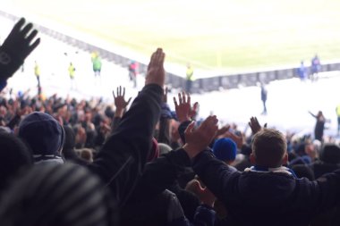 Kışın takım destekleyen Stadyumu