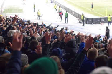 Kışın takım destekleyen Stadyumu