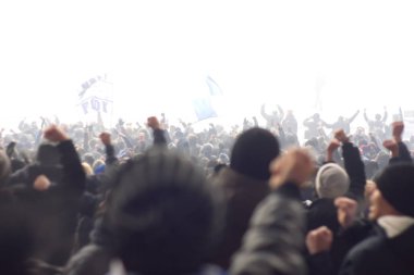 Kışın takım destekleyen Stadyumu