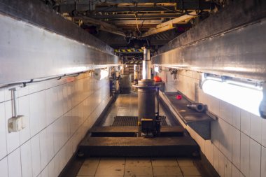 Atölye kamyon ve çukur