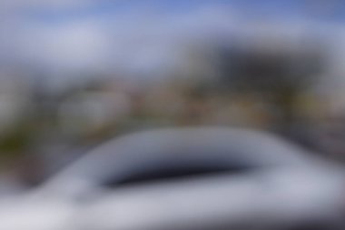 Soyut insanlar arka plan, bir sokakta yürüyen insanların tanınmaz siluetleri bulanıklık