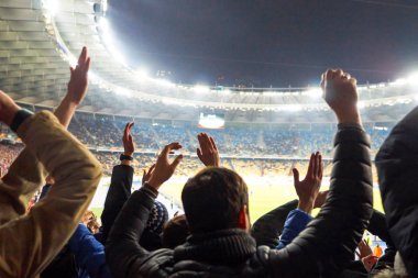 hayranları Stadı nda pamuk Spor Kulübü destek