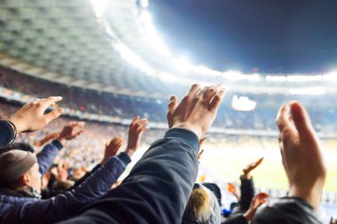 hayranları Stadı nda pamuk Spor Kulübü destek