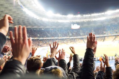 hayranları Stadı nda pamuk Spor Kulübü destek