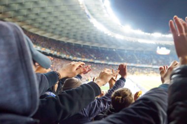hayranları Stadı nda pamuk Spor Kulübü destek