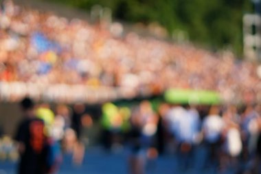 bulanık kalabalık stadyum tribün adlı bir spor olayı olarak