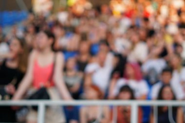 bulanık kalabalık stadyum tribün adlı bir spor olayı olarak