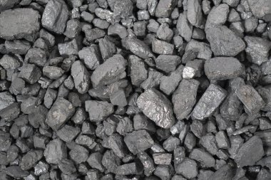 Kömür Maden siyah küp taş arka plan