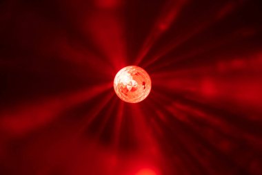 Mercek patlaması etkisi. Farklı renkler Soyut arkaplan.