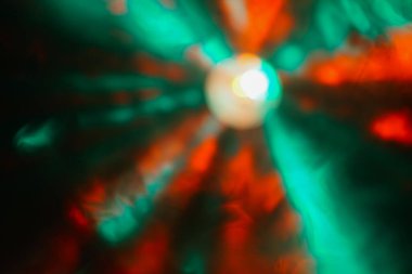 Mercek patlaması etkisi. Farklı renkler Soyut arkaplan.