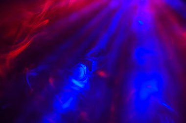 Mercek patlaması etkisi. Farklı renkler Soyut arkaplan.