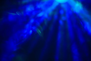 Mercek patlaması etkisi. Farklı renkler Soyut arkaplan.