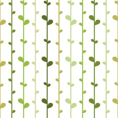 Yeşil ot dizeleri ile sorunsuz çiçek arka plan.