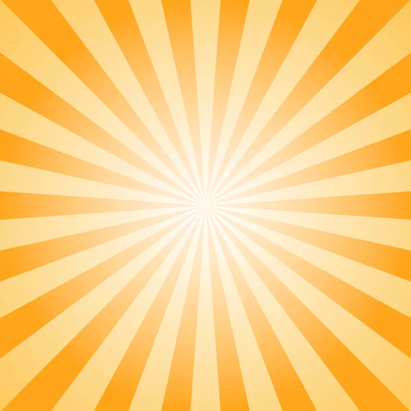 Sunlight abstract background. Orange and brown color burst background. — Stock Vector