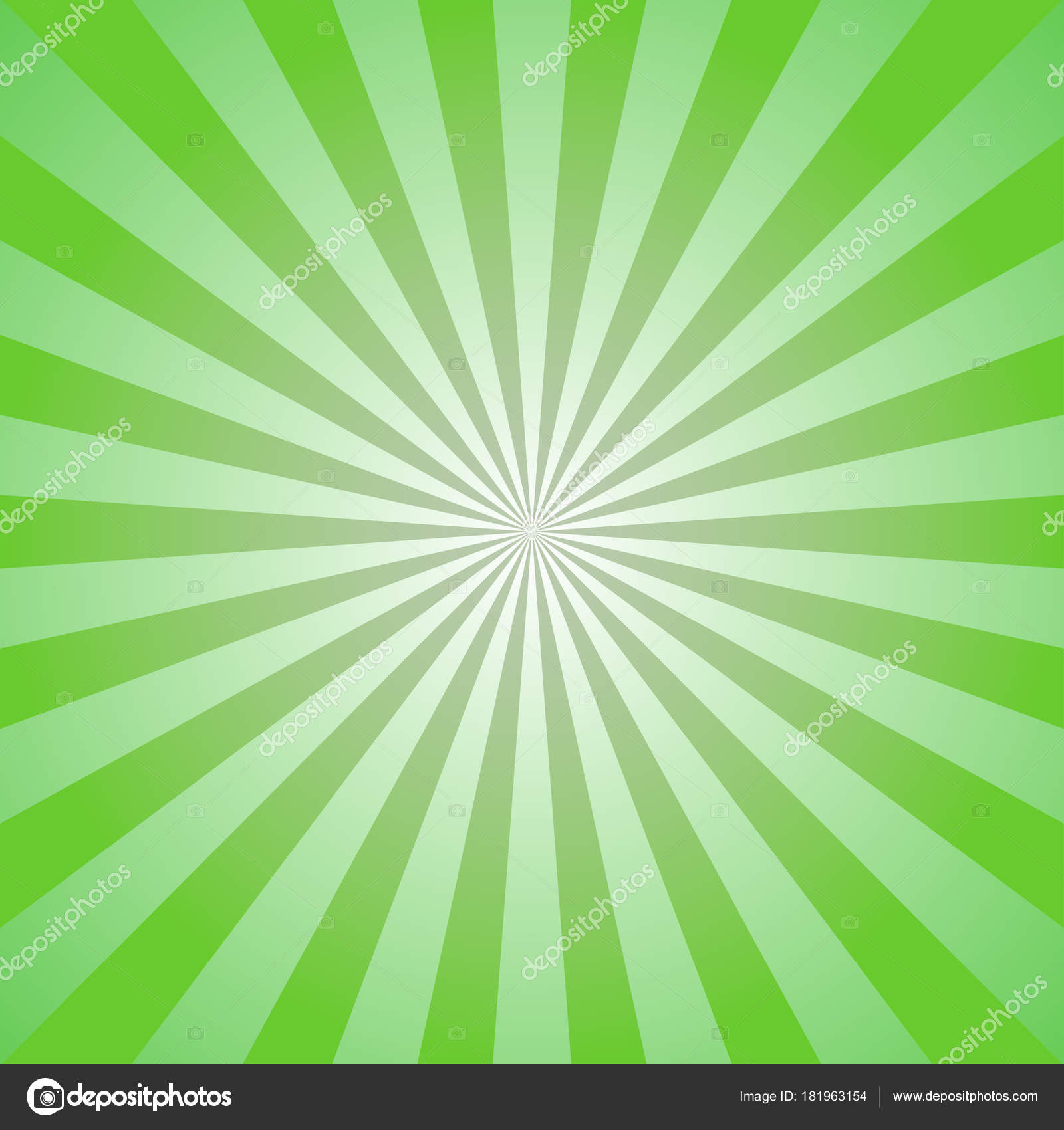 abstract sun flare light green overlay pattern with abstract rays