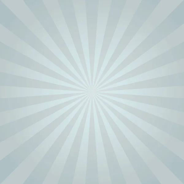 冬の日光の背景。シルバー グレーのバースト光青の強調表示の背景です。ベクター冷たい図. — ストックベクタ